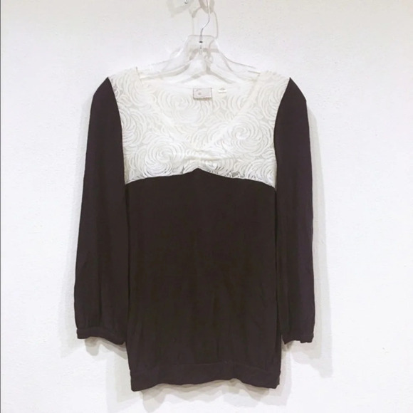 Anthropologie Postmark LouLou Top Size Small EUC - Picture 1 of 3